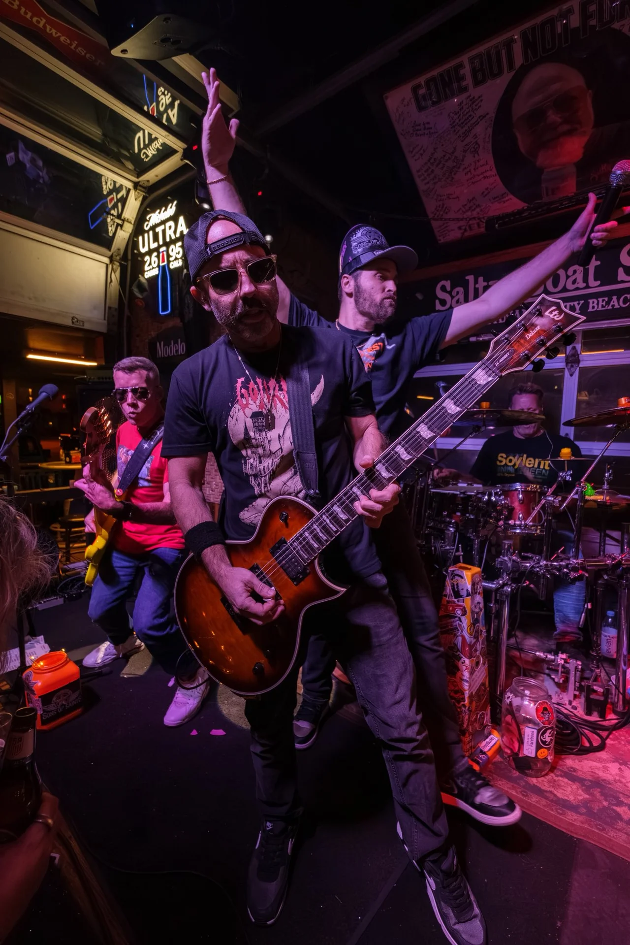 Sons of Saints performing live
