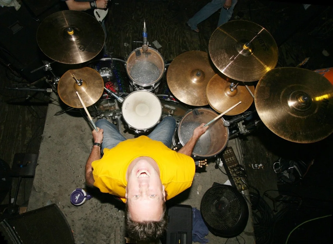 Mike Thompson behind the kit — Sons of Saints, Panama City Beach